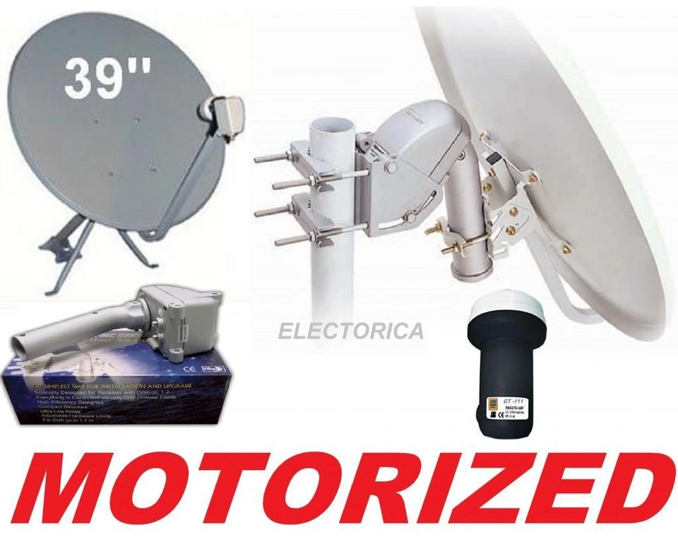Motorized Rotary Satellite Dish